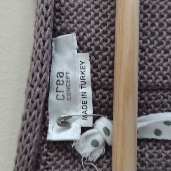 Crea Concept Mauve 100% Linen Tank Top - Picture 3 of 5